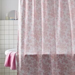Toile print shower curtain urban outfitters home